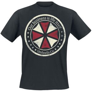 Resident Evil - Gaming T-Shirt - Umbrella Co. - Our Business Is Life Itself - S bis XXL - für Männer - Größe XXL - schwarz - Männer - male
