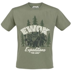 Star Wars T-Shirt - Ewok Expeditions - XXL - für Männer - Größe XXL - grün  - EMP exklusives Merchandise! - Männer - male