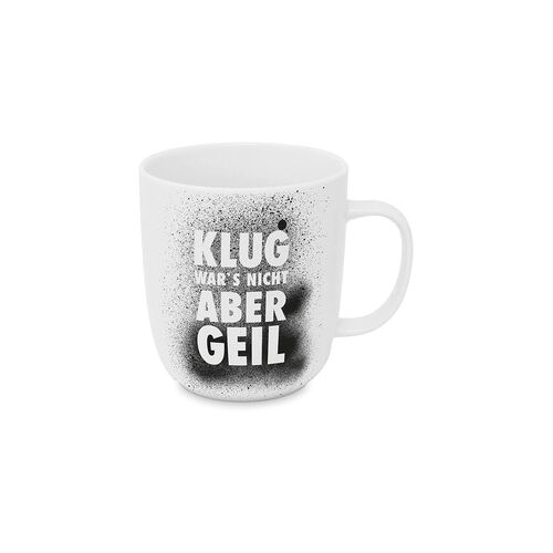 Kaffeebecher Klug wars nicht aus Porzellan ca. 350ml