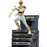 Inexad Statuette Power Rangers - Weißer Ranger BDS Art Scale 1/10 (Iron Studios)