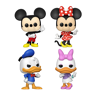 Figur Disney - Mickey/Minnie/Donald/Daisy (Funko POP! 4-Pack)