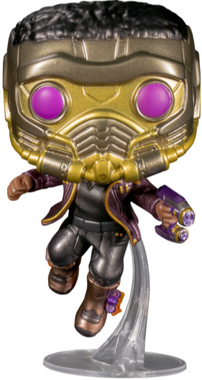 Figur Marvel: What If...? - T'Challa Star-Lord Metallic (Funko POP! Marvel 871)