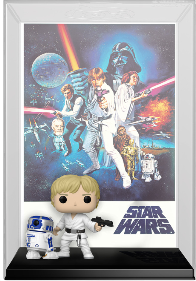 Figur Star Wars - Luke Skywalker with R2-D2 (Funko POP! Movie Posters 02)