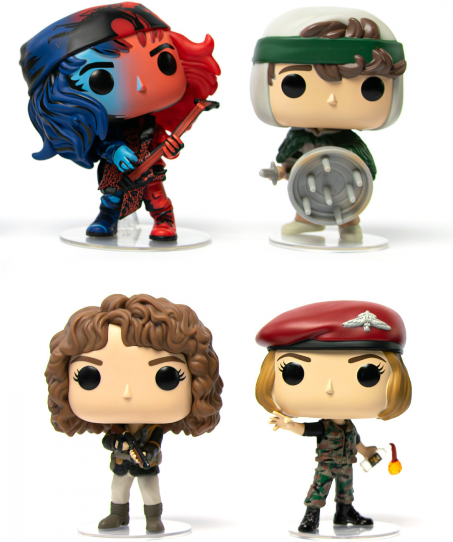 Figur Stranger Things - Nancy/Robin/Eddie/Dustin (Funko POP! Fernsehen 4-Pack)