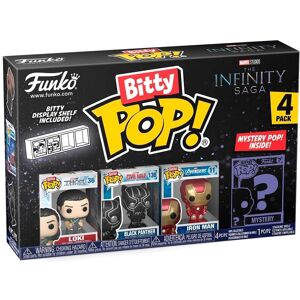 Funko Blister 4 figures Bitty POP Marvel The Infinity Saga Loki