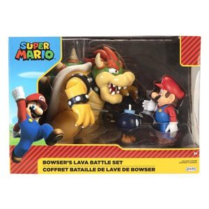 Super Mario Bowsers Lava Battle Play set