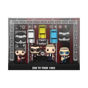 Funko U2 POP! Moments DLX Vinyl Figure 4-Pack Zoo TV 1993 Tour 9 cm