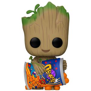 Funko POP figur Marvel I am Groot - Groot with Cheese Puffs
