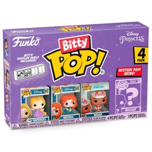 Funko Bitty POP Disney Princess Rapunzel Blister 4 figures