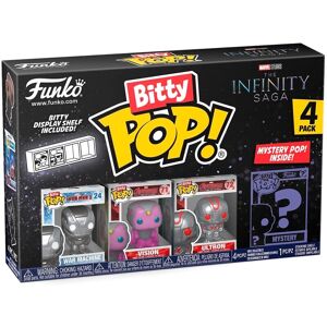 Funko Blister 4 figures Bitty POP Marvel The Infinity Saga Iron Man