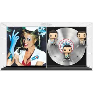 Funko Pop! Albums Dlx Vinyl Figur Blink182 3pack Klyster Af Det Stat 9 Cm Figur Transparent