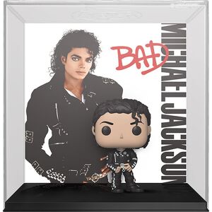 Funko Pop Figur! Albums Michael Jackson Bad 9 Cm Sort