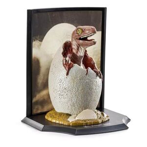 Noble Collection I Æggefigur Toyllectible Treasures Jurassic Park Baby Velociraptor Gylden