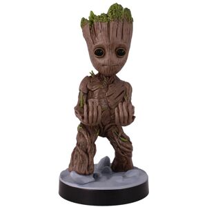 Exquisite Gaming Marvel Guardians of the Galaxy Groot figure clamping bracket Cable guy 21cm