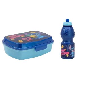 2-Pack Disney Lilo & Stitch Madkasse & Pop-up Vandflaske