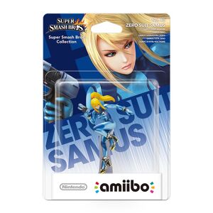 Nintendo Amiibo Figurine - Zero Suit Samus (No 40) (Super Smash Collection) - Amiibo