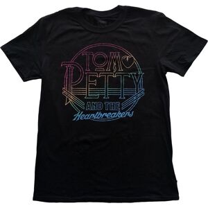 Tom Petty & The Heartbreakers Unisex T-shirt med cirkelformet bomuldslogo til voksne