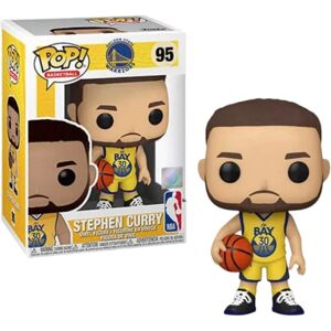 Mwin Funko POP NBA Basketfigur Figur Curry Hand Figur Gul