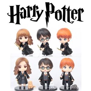 Best Trade 6 pakke Harry Potter figurer 10 cm
