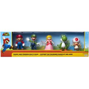 Super Mario 5-Pack actionfigurer