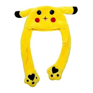 Pokémon, Hue med Dansende Ører - Pikachu Multicolor one size