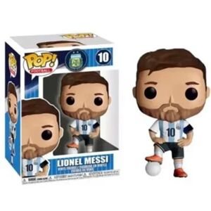Toyz Land Funko Pop Fodbold Stjerner Lionel Messi #10 Dekoration Ornamenter Action Figur Samling Model Legetøj