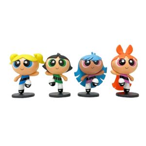 Toyz Land 4 pieces The Powerpuff Girls Blossom Bubbles Buttercup model Anime Action Figur Legetøj