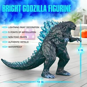 Godzilla film actionfigurer sæt med 2 legetøj - Godzilla