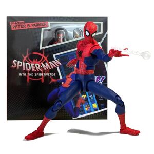 Marvel Legends Sentinel Spiderman Action Figur Spider-Verse Miles Sv Shf Morales Peni Parker Anime Figurer Statue Legetøj Black