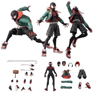 Spider-man: Across The Spider-verset Into The Spider Vers Miles Morales Actionfigursæt Fans Gaver Boligdekoration