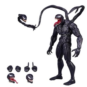 Marvel Legends Venom Actionfigurer Legetøj Display Venom Med Små Tilbud Ersättningar Fläktar Collection Model