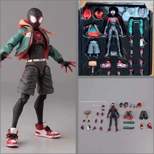 JBK Legends Sentinel Spiderman Action Figur Spider-vers Miles Sv Shf Morales Peni Parker Anime Figurer Statue Legetøj