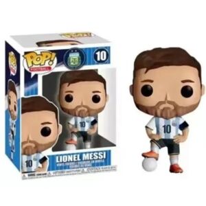 Funko Pop fodboldstjerner Lionel Messi #10 Dekoration Ornament Action Figur Collection Model Legetøj til børn Fødselsdag Legetøjsgave Julegave 10