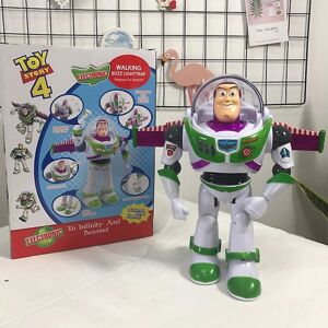 FLOWER LOST Buzz Lightyear Action Figur Interactives Talking Disney Posable Movie Character