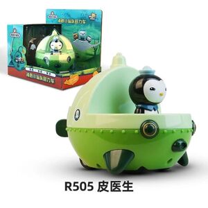 The Octonauts Pull Back Bilbåd Model Barnacles Kwazii Peso Anime Action Figur Legetøj Til Børn Baby Børn Fødselsdagsgave