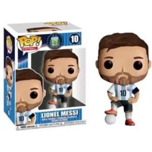 Funko Pop Fodboldstjerner Lionel Messi #10 Dekoration Ornaments Action Figur Collection Model Legetøj til Børn Fødselsdags Legetøj Gave 10