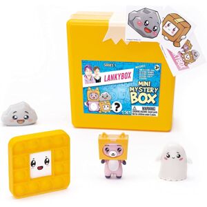 LankyBox Mini Mystery Box Med Figurer, Squishy, Pop-it, Klisterm Multicolor