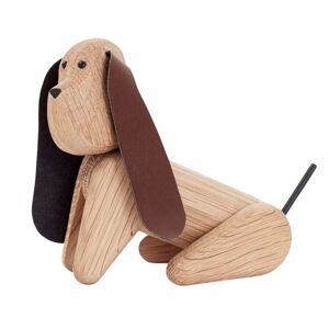 Andersen Furniture My Dog Figur Large 11x13x6 cm - Oak