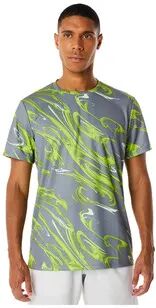 Asics SUMINAGASHI MOTIF PRINT - Camiseta hombre sheet rock