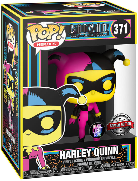 Funko POP! DC Black Light - Harley Quinn