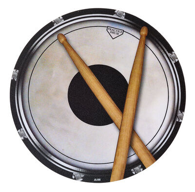 AIM Gifts Mouse Pad Drum Head And Sticks