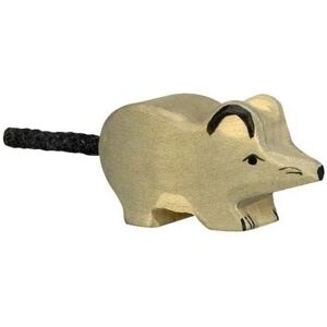 Figurine Holtztiger Souris GRISE