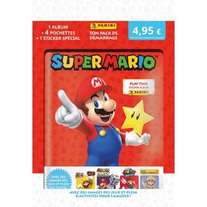 Super Mario stickers, Album + 4 pochettes + carte EL