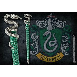Noble Collection - harry potter stylo serpentard (slytherin) - Publicité