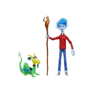 Mattel DISNEY PIXAR En Avant Skinny avec baton et Pup 17 cm - GMM15 - Figurine a collectionner - 3 ans et + - Publicité