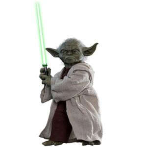 Hot toys Figurine MMS495 - Star Wars 2 : Attack Of The Clones - Yoda - Publicité