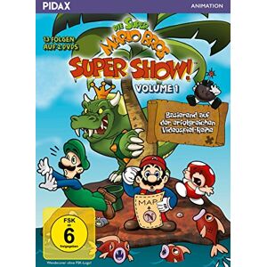 Dan Riba Die Super Mario Bros. Super Show!, Vol. 1 / 13 Folgen Mit Dem Berühmten Videospiel-Duo + 4 Bonusepisoden (Pidax Animation) [2 Dvds]