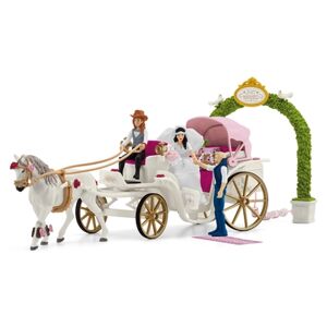 schleich® Figurine calèche des mariés 42641