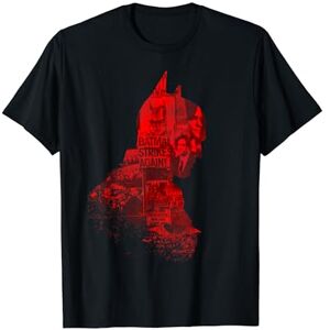 The Batman News Silhouette T-Shirt - Publicité