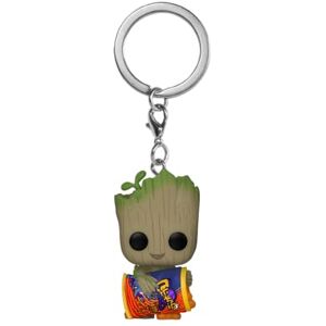 Funko Pop! Keychain: Marvel Guardians of The Galaxy Groot 1/6 Odds for Rare Chase Varianteese Puffs Groot Shorts Mini-Figurine en Vinyle à Collectionner Porte-clés Fantaisie TV Fans - Publicité